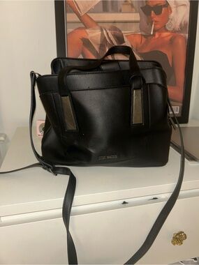 Steve Madden Black leather bag